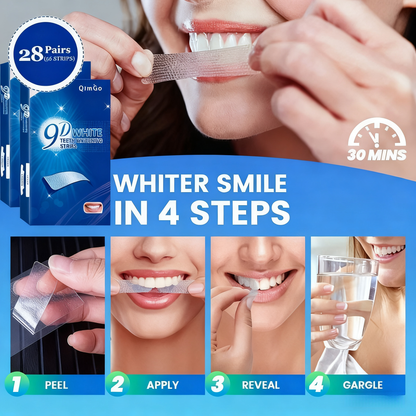 Radiant White 3D｜5D｜9D Professional Pearl Glow Advanced Teeth Whitening Strips