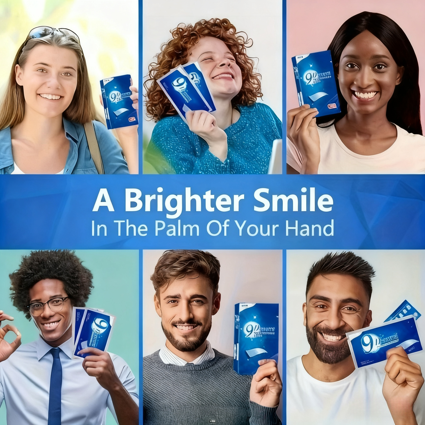 Radiant White 3D｜5D｜9D Professional Pearl Glow Advanced Teeth Whitening Strips