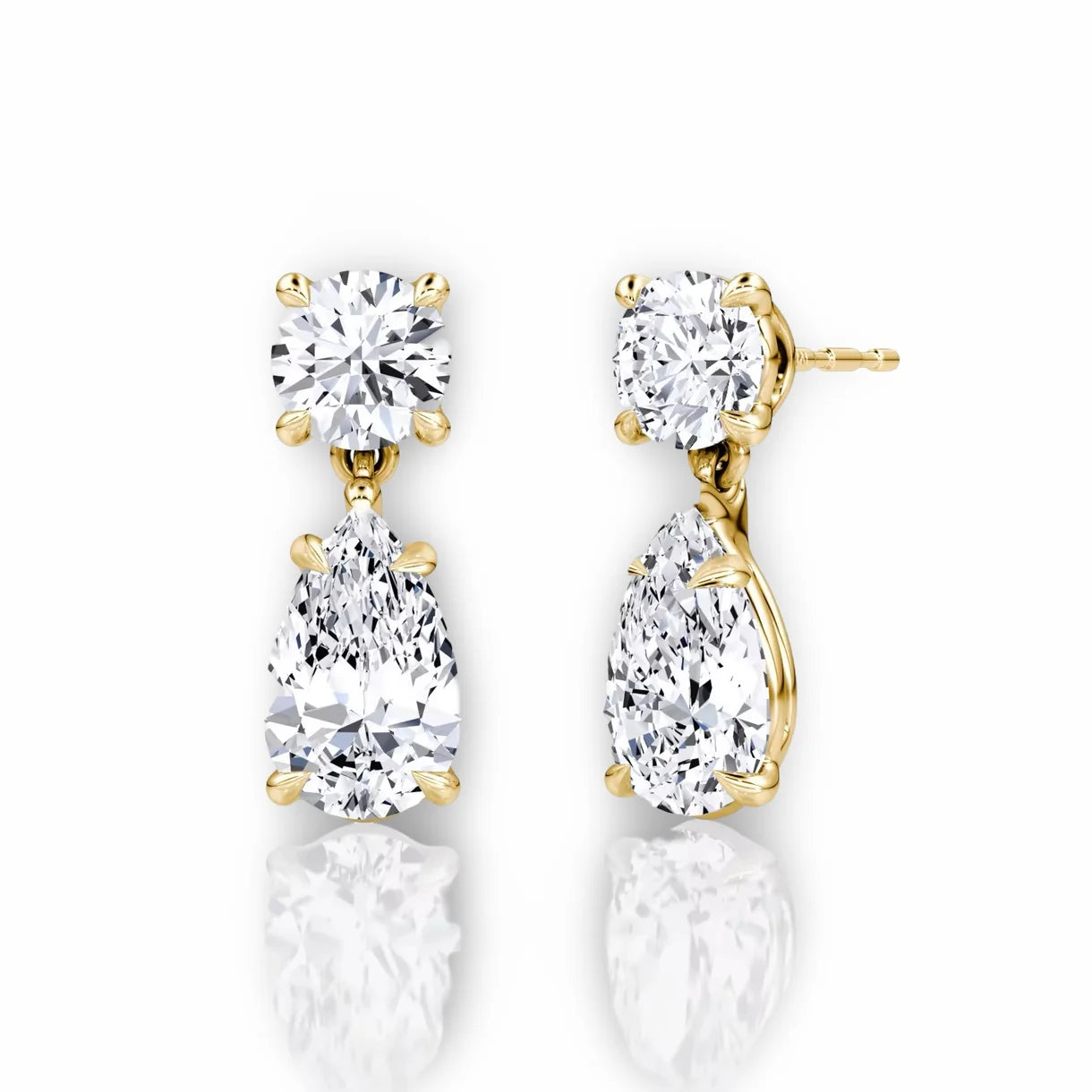 Pear Earrings | 925 Silver