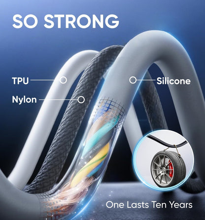 🔥Final 3 Hours: 70%OFF⚡4-in-1 USB Charging Cable mFish fast charging