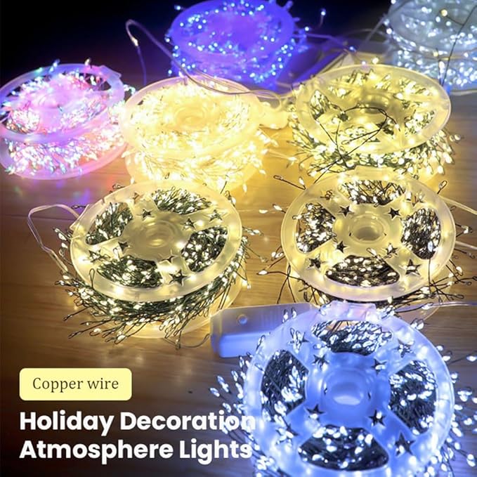 🎄Waterproof Remote Control Flashing Lights⭐