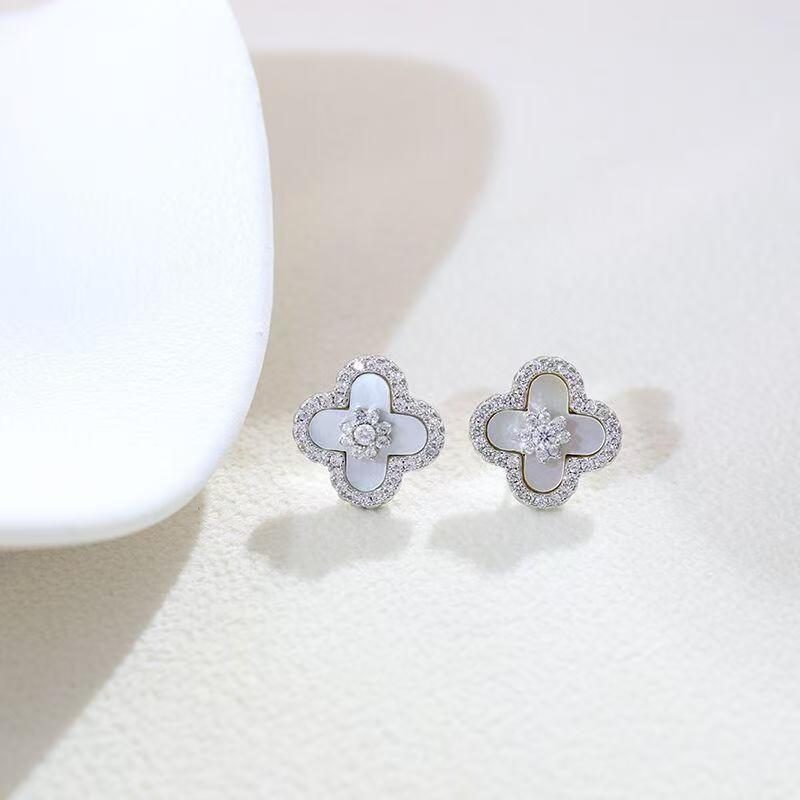 Diamond Bloom Earrings