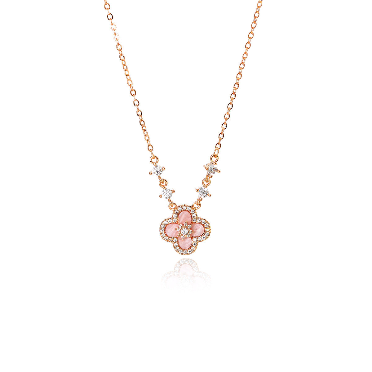 Diamond Bloom Necklace