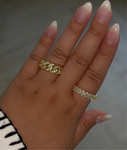 Cuban Glow Ring