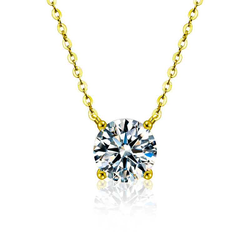 Diamond Stud Necklace