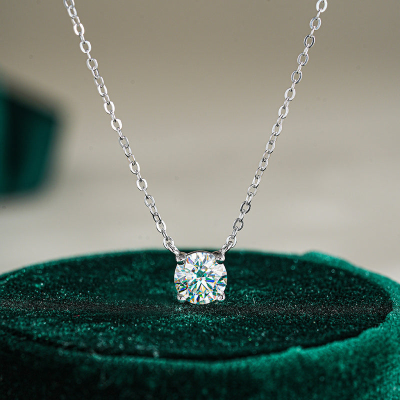 Extra image for Diamond Stud Necklace