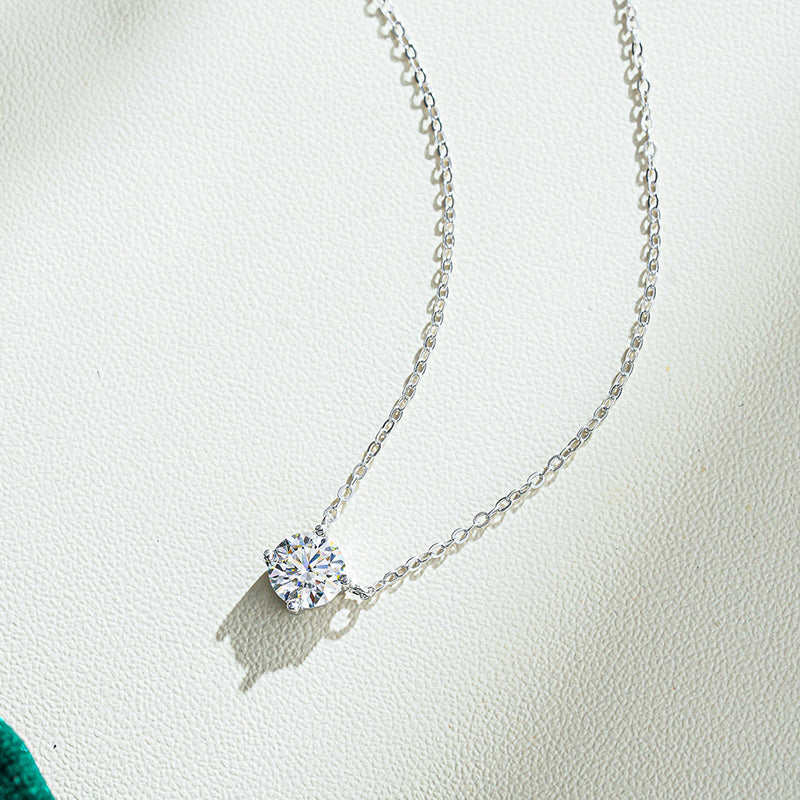 Extra image for Diamond Stud Necklace