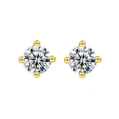 Diamond Stud Earrings