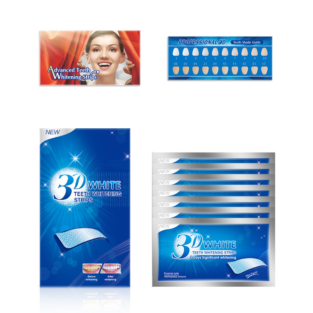 Radiant White 3D｜5D｜9D Professional Pearl Glow Advanced Teeth Whitening Strips