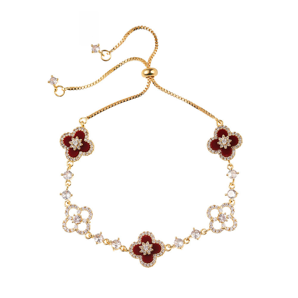 Diamond Bloom Bracelet