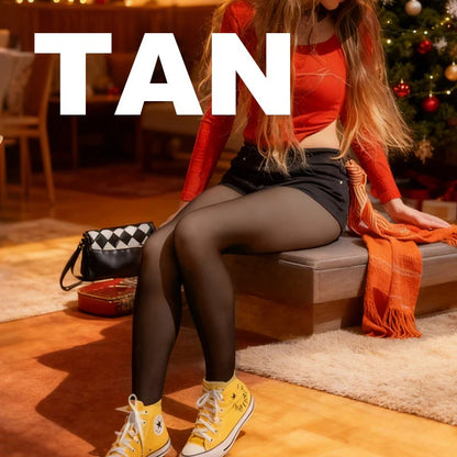 🎄 New Compression Magic Leggings – Fleece-Lined Warmth from XXS to 3XL❄️